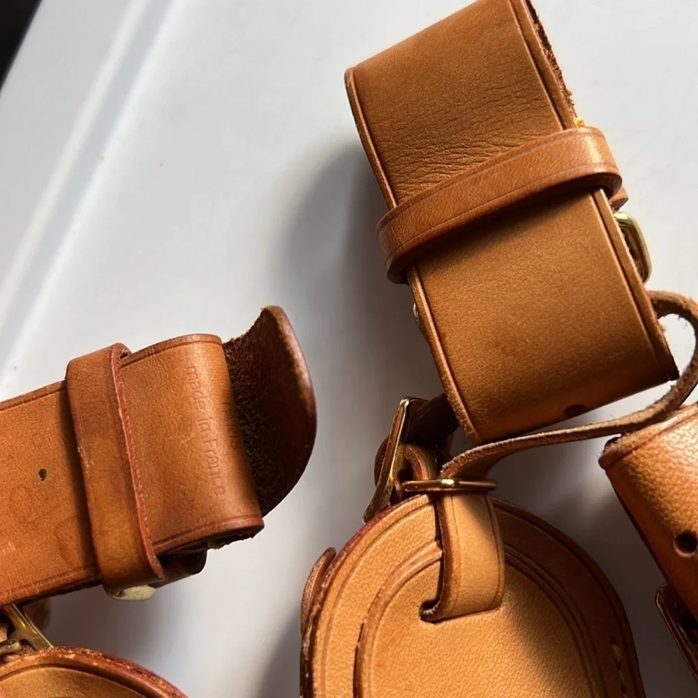 Louis Vuitton Malletier Luggage Tag and Poignet Set PRICE IS FOR 1 - Picture 4 of 5